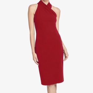 Rachel Rachel Roy Halter Sheath Midi Dress - Size Large